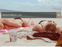 Tablet Screenshot of beachbreaklive.com